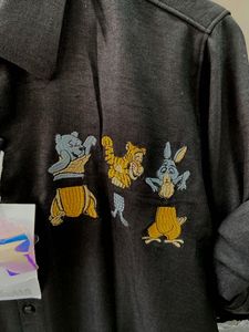 Rebellion Cartoon Print Shirt