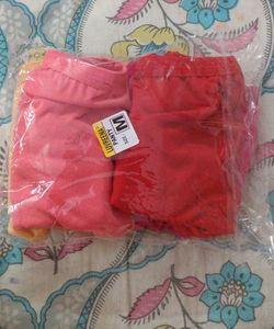 Colorful Cotton Panties - 4 Pack