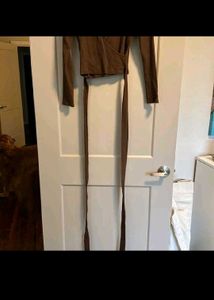 ZARA Brown Wrapping Top