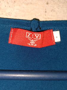 Stylish Women&#39;s Fashion Top Half-sleeve Blue