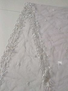 Light Lavender Thread Work Dupatta