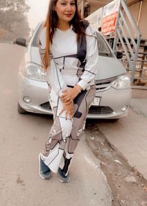 Abstract Print Co-ord Set