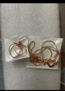 Beautiful Chain N 2 Rings🤩