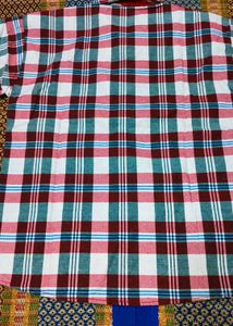 Boys Plaid Button-Down Shirt with trouser