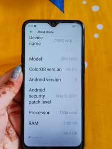 Oppo A1k