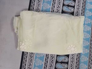 Cream Colour Suit &amp; Dupatta