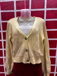 Charcoal Knit Cardigan