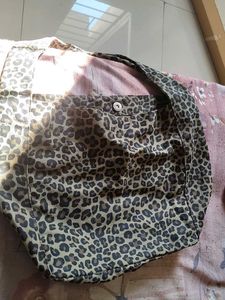 Leopard Print Tote Bag