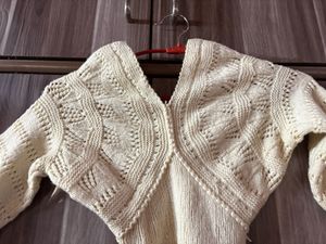 Crochet Knit Cardigan