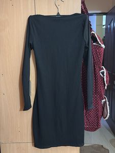 Black Bodycon Mini Dress