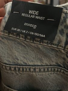 Light Wash Wide Leg Jeans