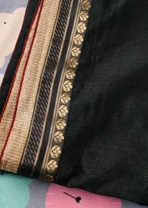Elegant Plain Border Saree