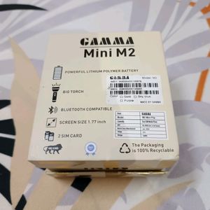 Gamma Flip Mini M2 Keypad Phone | Brand New