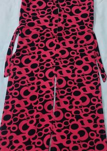 Retro Style Girls Jumpsuit