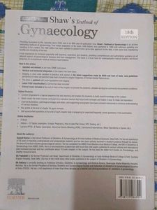 Shaw&#39;s Textbook Of Gynaecology