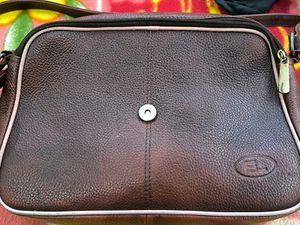 Brown Leather Crossbody Bag