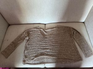 Gold Sequinned Sweater