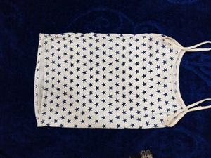 Star Print Tank Top