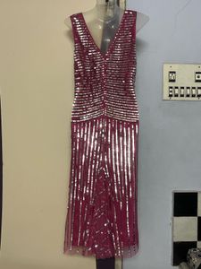 Pintrest Pink Sequin Party Dress