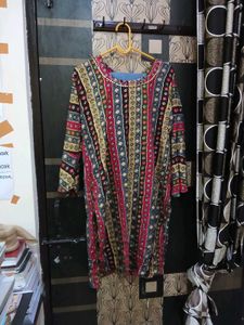 Striped Ethnic Kurta