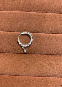 Dangling Diamond Noes Ring