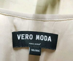 Vero Moda Chic Blue &amp; White Maxi Dress