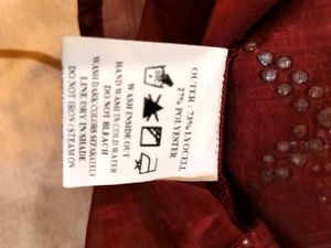 Maroon Embroidered Kurta Jacket For Dandiya
