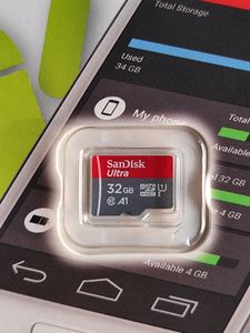 SanDisk Ultra microSD UHS-I Card 32GB, 120MB/s R