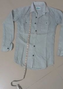 Light Blue Button-Up Shirt