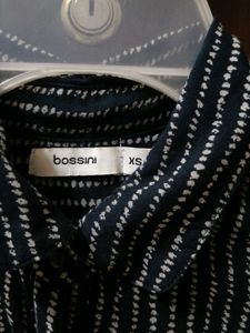 Striped Button-Down Shirt