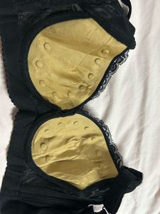 Black Lace Bra