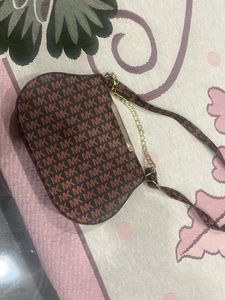 MK Patterned Crossbody Bag