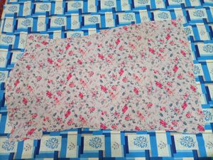 Flower print kurti with unused plazo