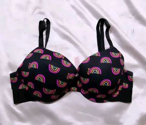 Cute Rainbow Print Bra