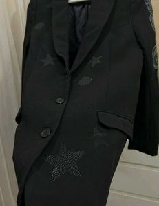 zadigvoltaire rhinestones blazer