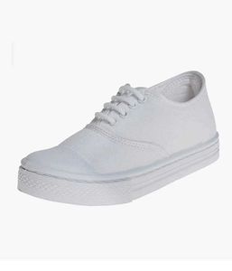 Classic White Canvas Sneakers