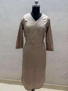 Elegant Beige Kurta