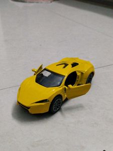 Yellow DIECAST CAR 🚗 ⚡