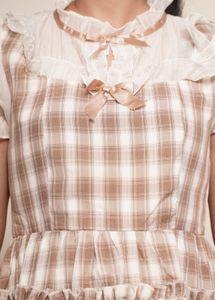 Plaid Ruffle Dress