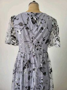 Floral Print  Gown