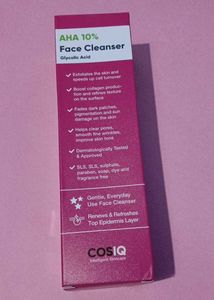 Cosiq Glycolic acid face cleanser
