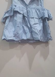 Gap Sleeves Top Denim Xl Unused