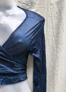 SHEIN SEXY WRAP TOP