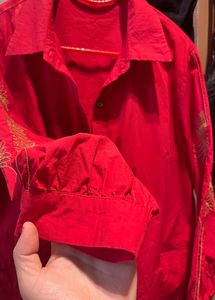 Red Colour Shirt