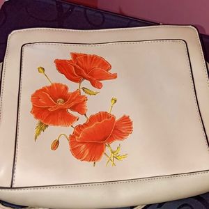Poppy Floral Crossbody Bag