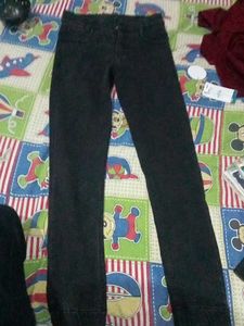 Dark Gray Straight Leg Pants
