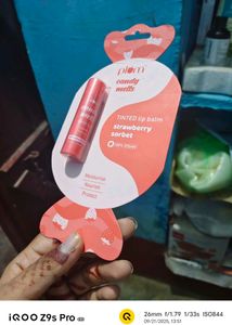 Plum Candy Melts Lip Balm - Strawberry Sorbet