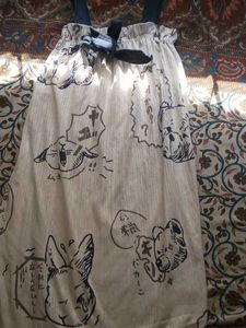 Cute Cartoon Print Sundress
