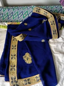 Elegant Embroidered saree