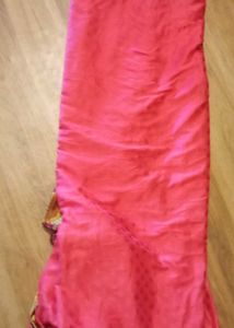 Elegant Pink Saree with blouse